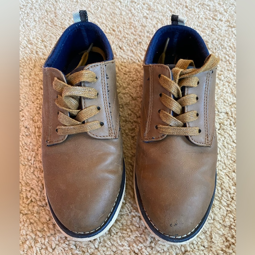 Cat & Jack Brown Leather Shoes